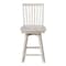 International Concepts Mission Counter Height Stool, with Swivel, 24" Seat Height, Unfinished S-262SW - alternate 9
